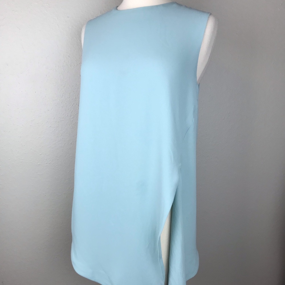 Aritzia Babaton Hopkins Blouse In Vert Mousse - Picture 5 of 8